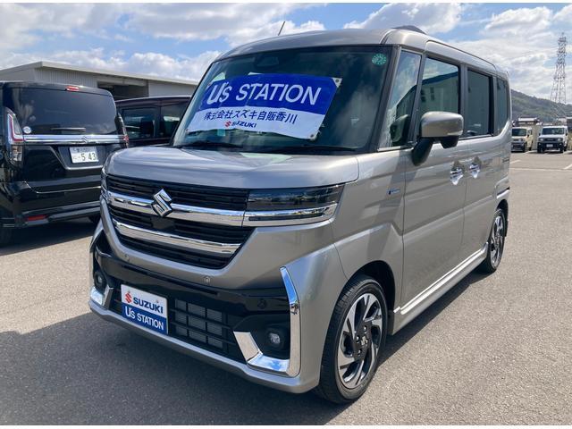スペーシア　カスタム　カスタム　ＨＹＢＲＩＤ　ＸＳターボ　オー