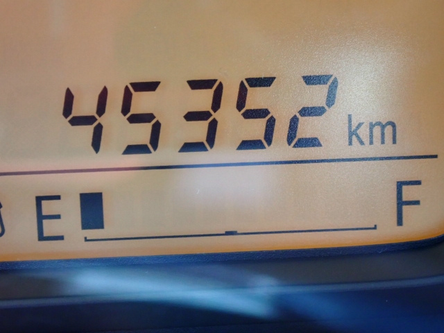 走行距離をご確認下さい♪