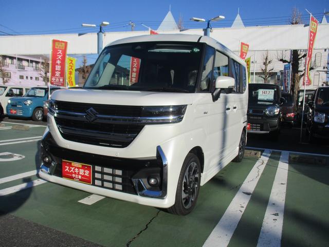 スペーシア　カスタム　４ＷＤ　カスタム　ＨＹＢＲＩＤ　ＸＳターボ　衝突
