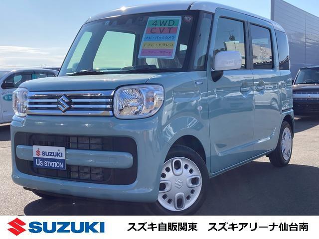 スペーシア　４ＷＤ　ＨＹＢＲＩＤ　Ｘ　３型　レンタカーアップ