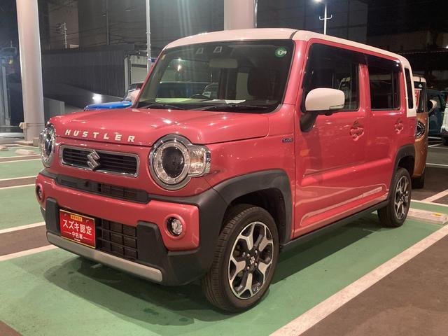 ハスラー　ＨＹＢＲＩＤ　Ｘ　全方位モニター付カーナ