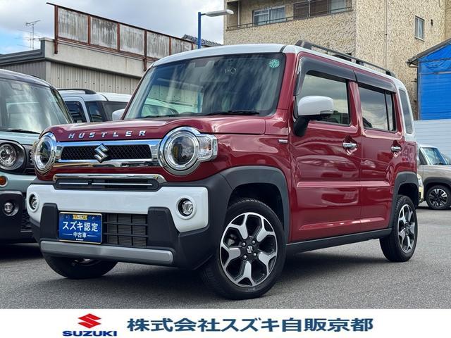 ハスラー　Ｊスタイルターボ　　９インチナビ　全方位