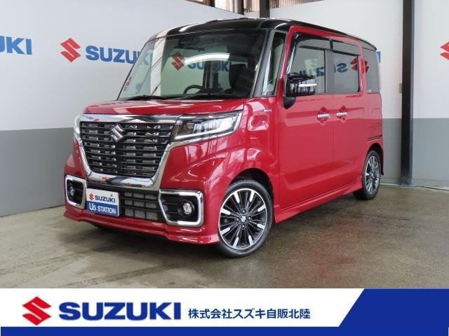 スペーシア　カスタム　カスタム　ＨＹＢＲＩＤ　ＸＳ　カーナビ／