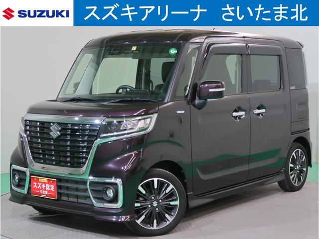 スペーシア　カスタム　カスタムＨＹＢＲＩＤ　ＸＳ　ナビ　ＥＴＣ