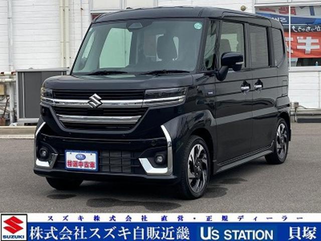 スペーシア　カスタム　４ＷＤ　カスタム　ＨＹＢＲＩＤ　ＸＳターボ　メー