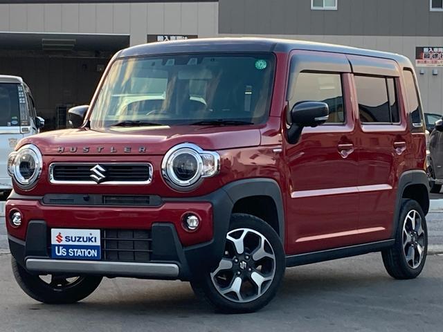 ハスラー　ＨＹＢＲＩＤ　Ｘ　９型ナビ・ＥＴＣ　つつ