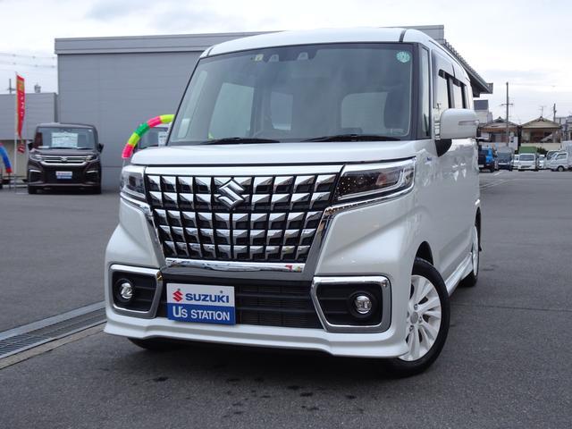 スペーシア　カスタム　４ＷＤ　カスタム　ＨＹＢＲＩＤ　ＧＳ　３型