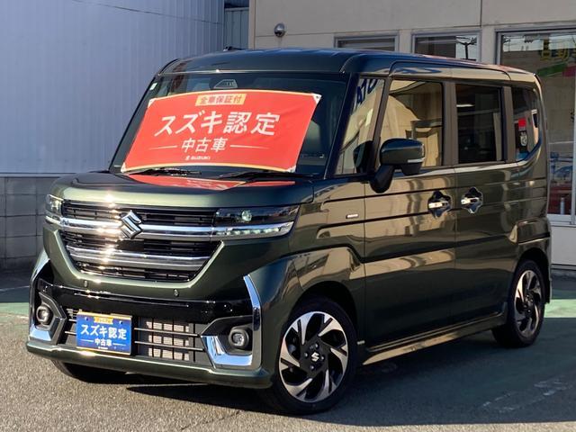 スペーシア　カスタム　カスタム　ＨＹＢＲＩＤ　ＸＳ　被害軽減ブ
