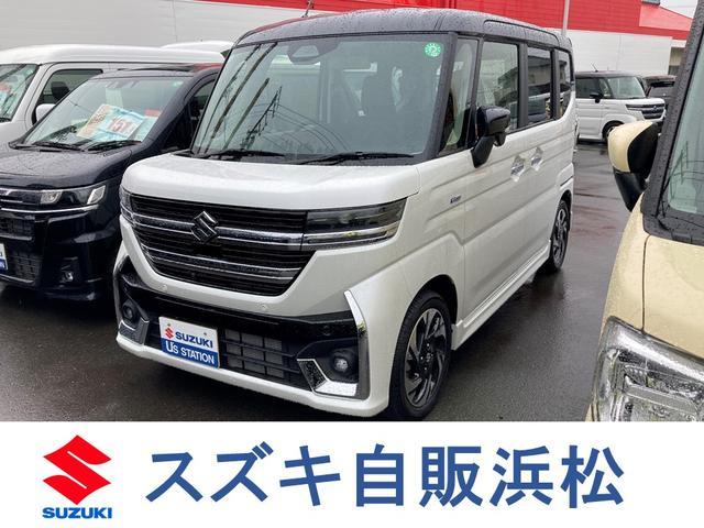 スペーシア　カスタム　カスタム　ＨＹＢＲＩＤ　ＸＳ　全方位カメ