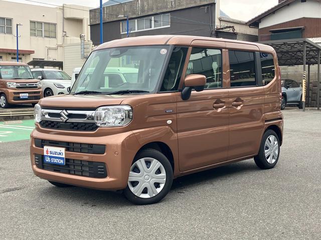 スペーシア　ＨＹＢＲＩＤ　Ｘ　両側電動スライドドア　