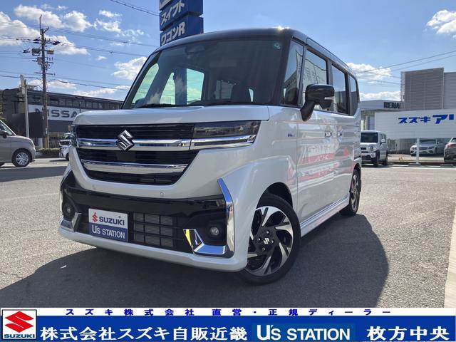 スペーシア　カスタム　カスタムＨＹＢＲＩＤ　ＸＳターボ　左右電