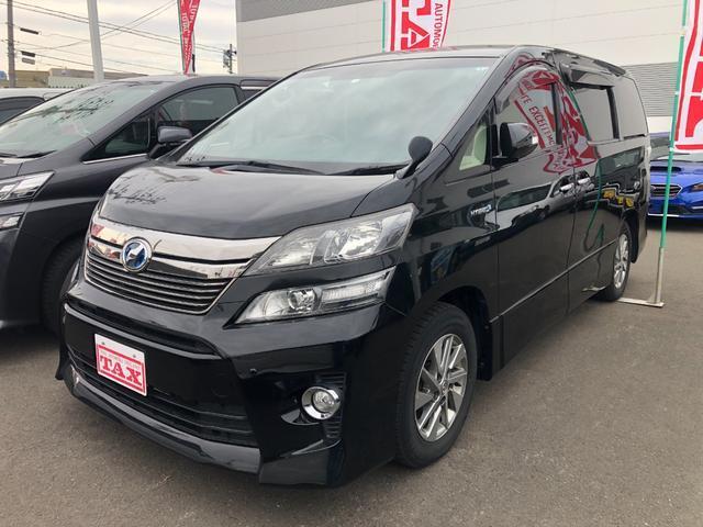 ヴェルファイア　ハイブリッド　４ＷＤ　ＺＲ　８インチフルセグナビ／フリップダウ