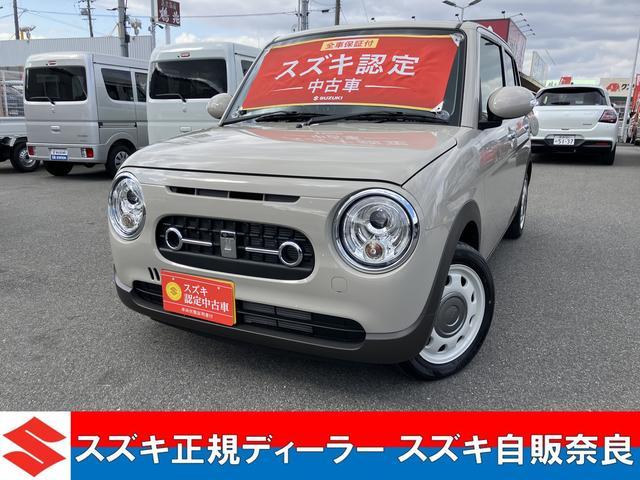 アルト　ラパン　ＬＣ　Ｘ　５型　元試乗車　前後衝突被害軽減ブレ