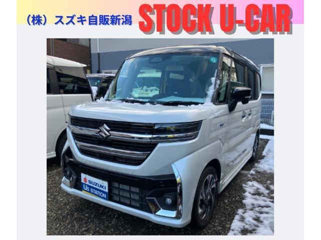 スペーシア　カスタム　４ＷＤ　ＨＹＢＲＩＤ　ＸＳターボ　★当社社用車ア