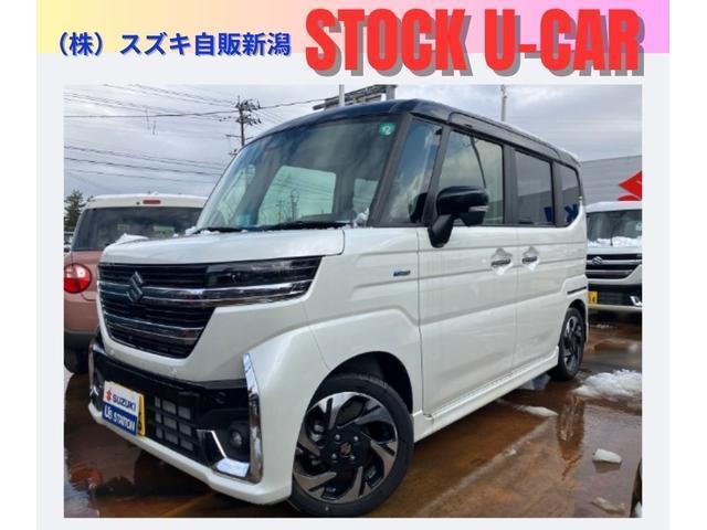 スペーシア　カスタム　ＨＹＢＲＩＤ　ＸＳターボ　★当社社用車ア
