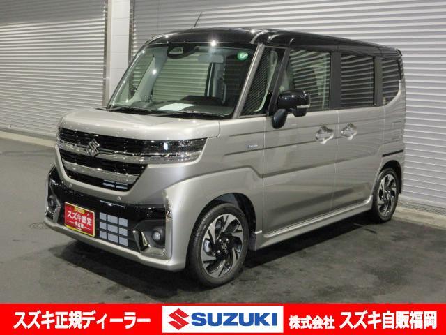 スペーシア　カスタム　ＨＹＢＲＩＤ　ＸＳ　ＬＥＤヘッドランプ／