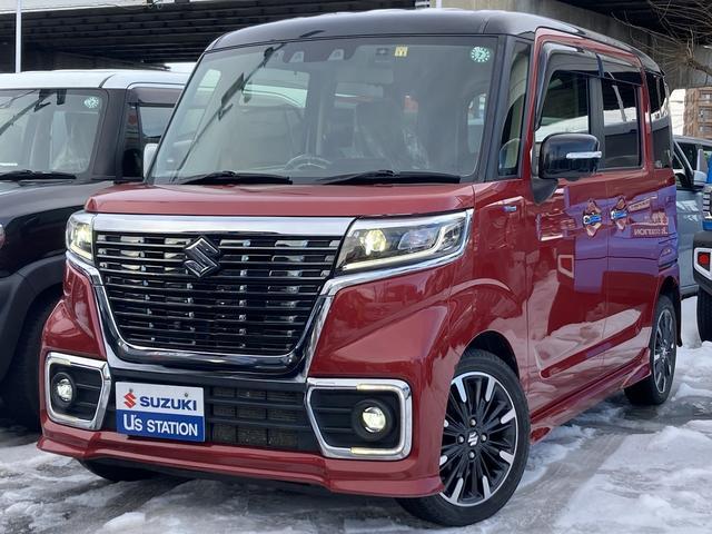 スペーシア　カスタム　４ＷＤ　ハイブリッドＸＳ　４ＷＤ　☆ナビ・エンス
