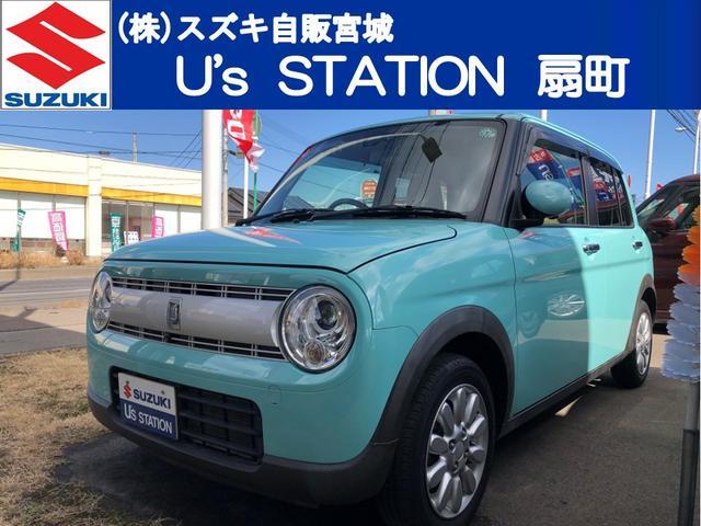 アルト　ラパン　４ＷＤ　Ｘ　４ＷＤ　８インチカーナビ　全方位カメ