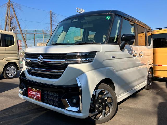スペーシア　カスタム　４ＷＤ　カスタム　ＨＹＢＲＩＤ　ＸＳターボ　全方