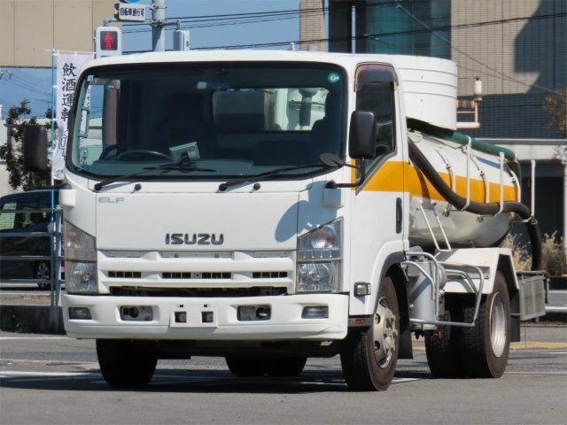 エルフ　３．７ｔ　ワイド　バキューム