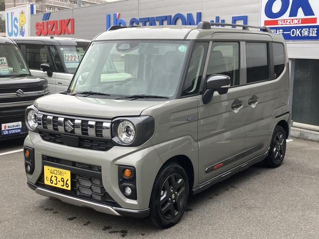 スペーシア　ギア　ギア　ＨＹＢＲＩＤ　ＸＺターボ　試乗車ア