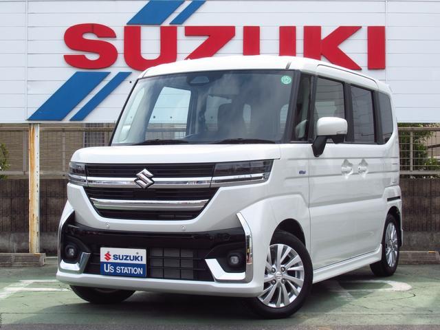 スペーシア　カスタム　カスタム　ＨＹＢＲＩＤ　ＧＳ　片側電動ス