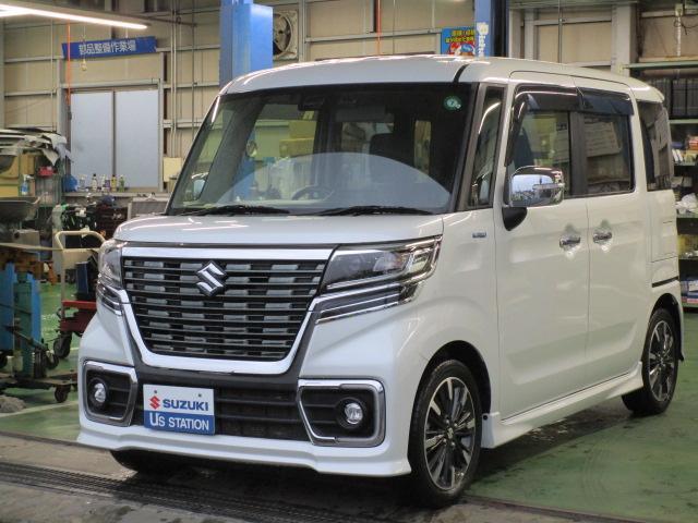 スペーシア　カスタム　カスタム　ＨＹＢＲＩＤ　ＸＳターボ　ナビ