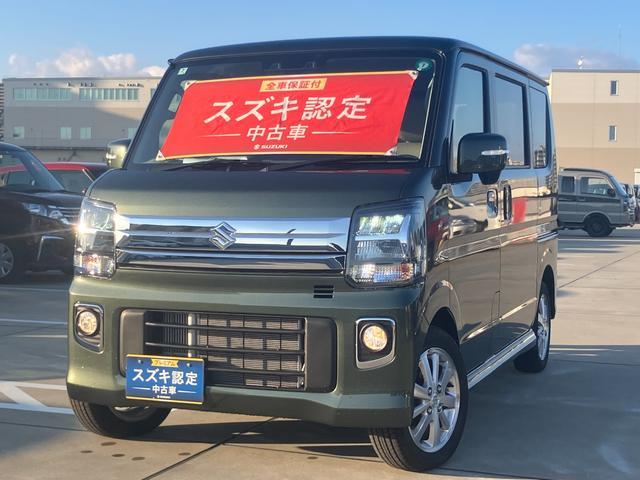 エブリイワゴン　ＰＺターボ　標準ルーフ　６型前後衝突被害