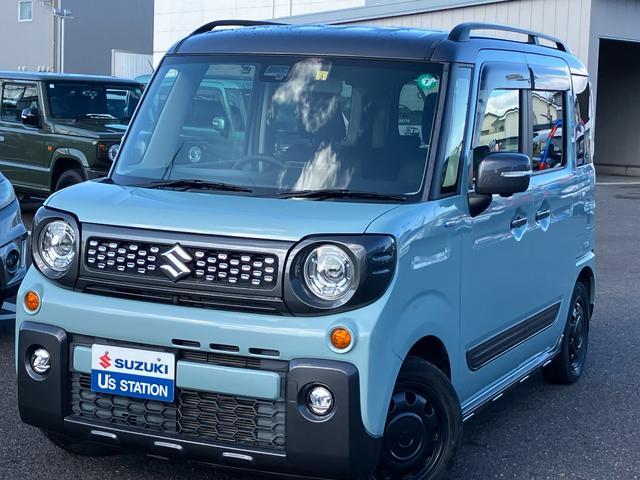 スペーシア　ギア　ギア　ＨＹＢＲＩＤ　ＸＺターボ　桜満開フ