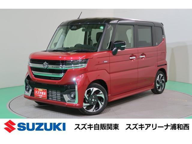 スペーシア　カスタム　ＨＹＢＲＩＤ　ＸＳ　ＬＥＤヘッドランプ