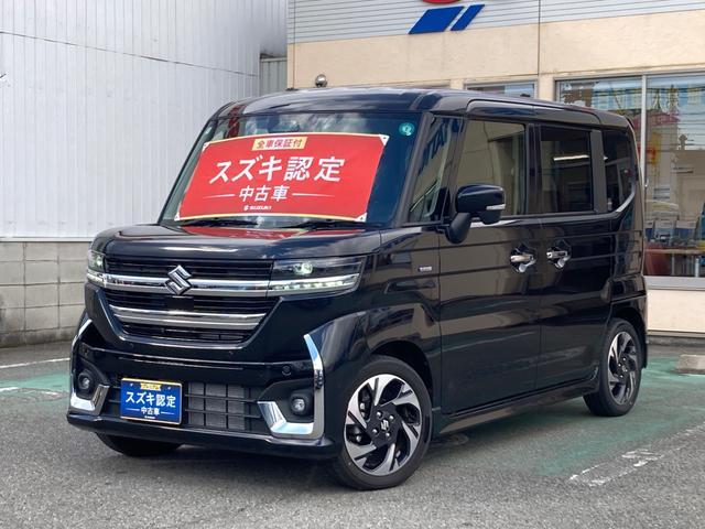 スペーシア　カスタム　カスタム　ＨＹＢＲＩＤ　ＸＳ　被害軽減ブ