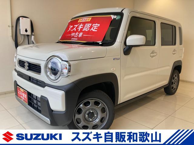 ハスラー　ＨＹＢＲＩＤ　Ｇ　３型　デモカー使用　前