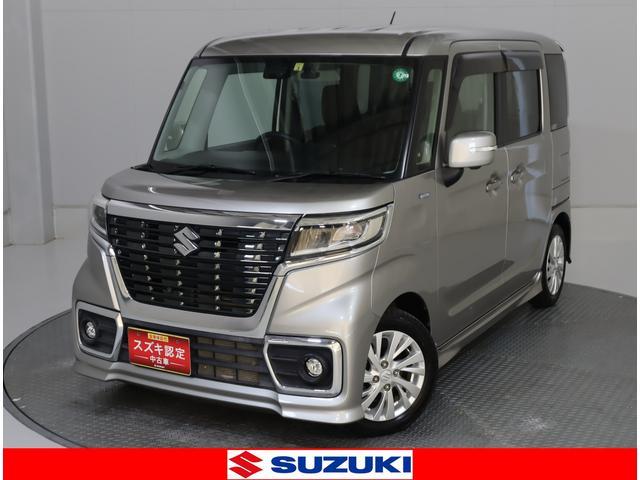 スペーシア　カスタム　カスタム　ＨＹＢＲＩＤ　ＧＳ　目玉車　車