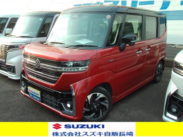 スペーシア　カスタム　カスタム　ＨＹＢＲＩＤ　ＸＳ　ナビ　全方