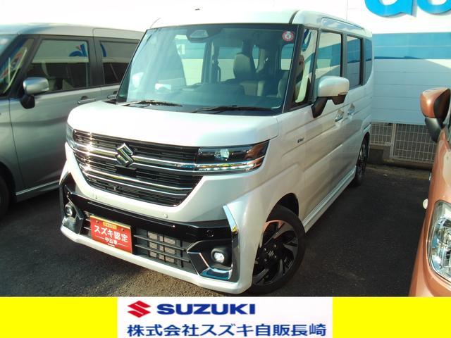 スペーシア　カスタム　カスタム　ＨＹＢＲＩＤ　ＸＳ　ナビ　全方