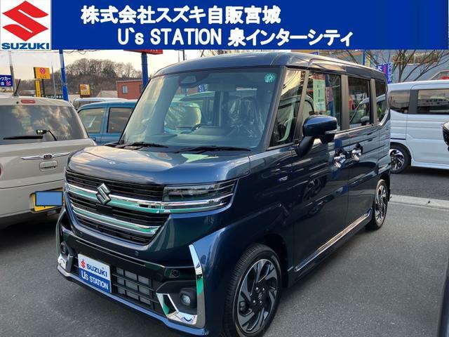 スペーシア　カスタム　カスタム　ＨＹＢＲＩＤ　ＸＳターボ　純正