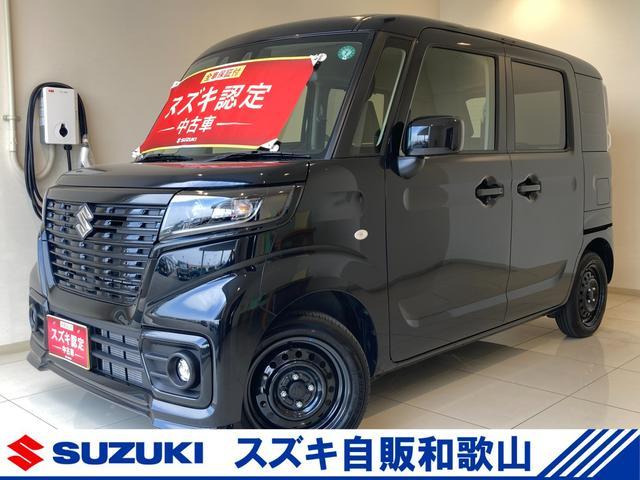 スペーシア　ベース　ＧＦ　２型　　デモカー使用車　前後衝突軽