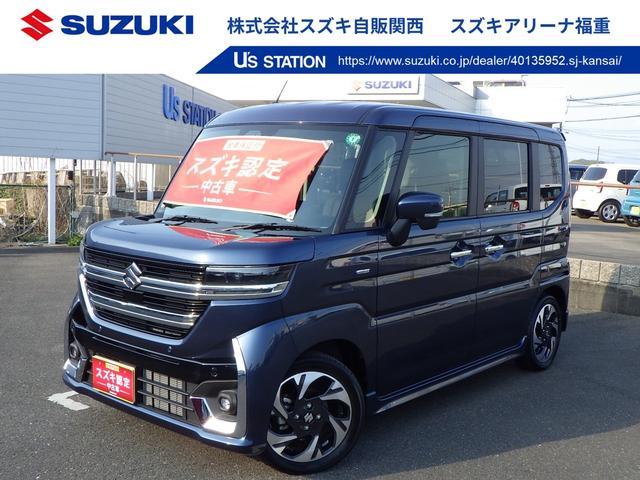 スペーシア　カスタム　ＨＹＢＲＩＤ　ＸＳターボ　スズキセーフテ