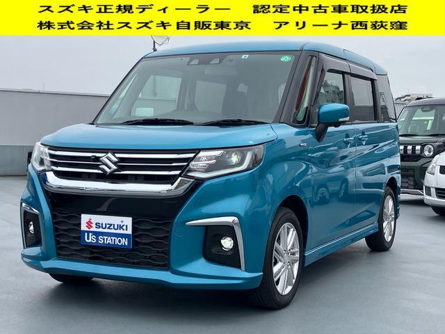 ソリオ(スズキ) ＨＹＢＲＩＤ　ＭＺ前後軽減ブレーキサポー 中古車画像