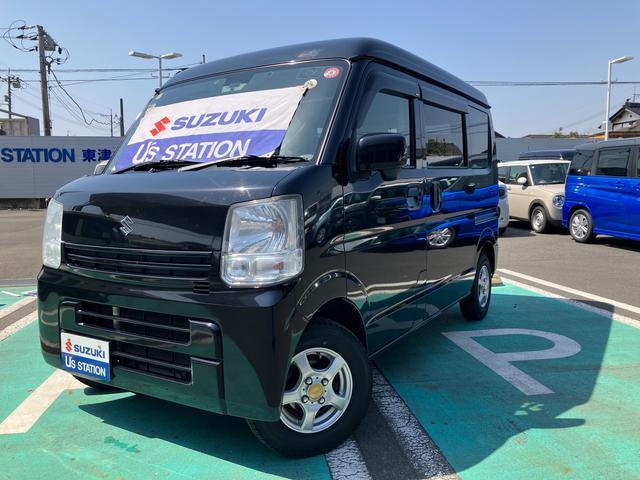 エブリイバン　４ＷＤ　ＪＯＩＮターボ　ＤＡ１７Ｖ　ナビ　被害軽