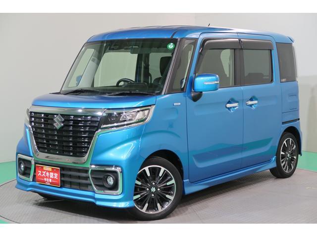 スペーシア　カスタム　カスタムＨＹＢＲＩＤ　ＸＳターボ　ナビＴ