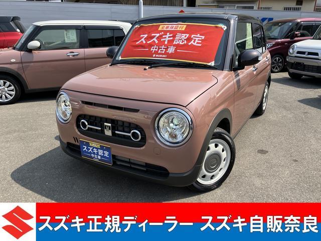 アルト　ラパン　ＬＣ　Ｘ　５型　元試乗車　前後衝突被害軽減ブレ