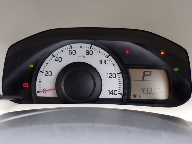 メーターパネルも知りたい情報が一目瞭然ですね。