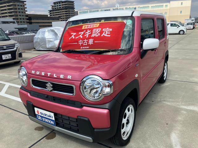 ハスラー　ＨＹＢＲＩＤ　Ｇターボ前後衝突被害軽減ブ