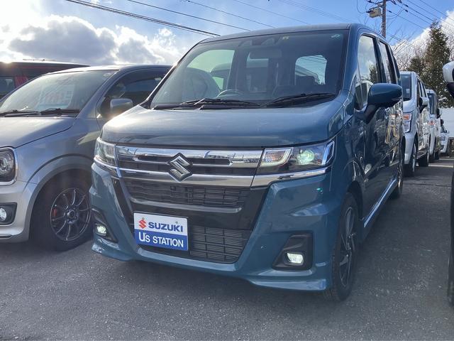ワゴンＲ　カスタムＺ　４ＷＤ　ハイブリッドＺＸ　３型　４ＷＤ　☆アップ