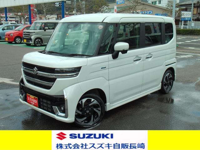 スペーシア　カスタム　カスタム　ＨＹＢＲＩＤ　ＸＳ　ナビ　全方