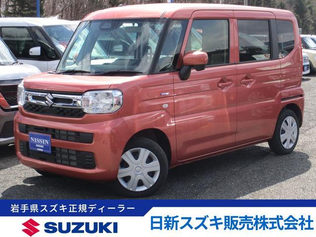 スペーシア　４ＷＤ　ＨＹＢＲＩＤ　Ｘ　４ＷＤ　ナビ　両側パワ
