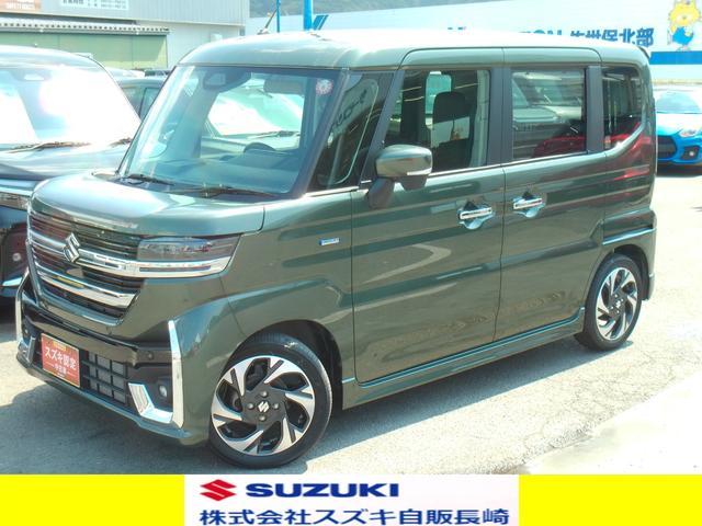 スペーシア　カスタム　カスタム　ＨＹＢＲＩＤ　ＸＳ　ナビ　全方