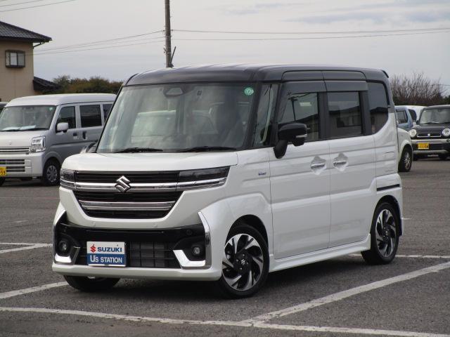 スペーシア　カスタム　カスタム　ＨＹＢＲＩＤ　ＸＳターボ　スズ