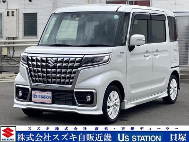 スペーシア　カスタム　カスタムＨＹＢＲＩＤＧＳ　全方位カメラナ